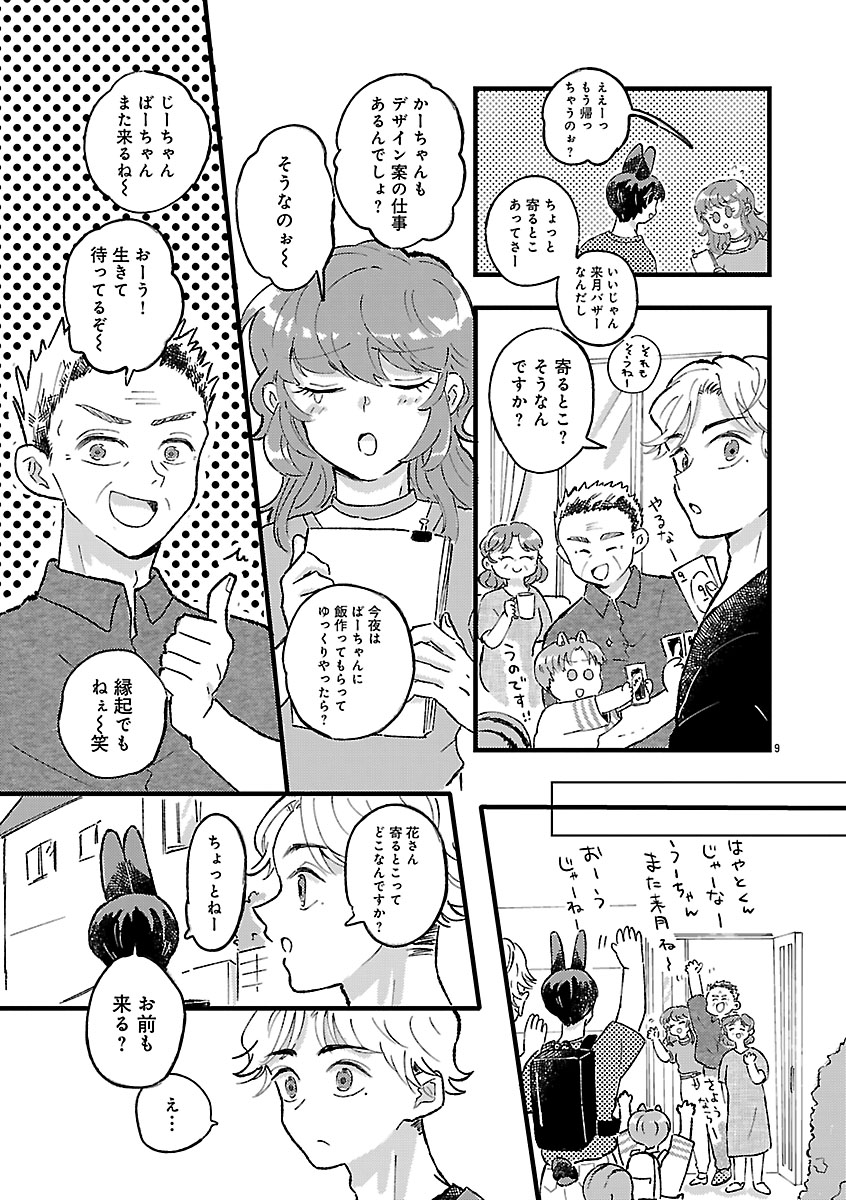 『1LDKスリーマンセル～花屋敷さんは片付けられないうさぎである～』