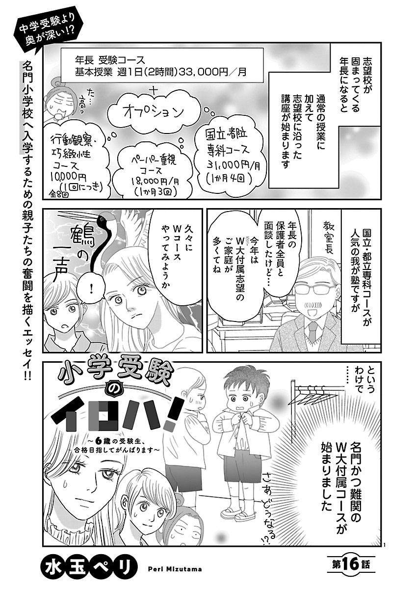 『小学受験のイロハ!〜6歳の受験生、合格目指してがんばります〜』