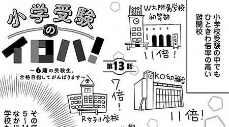 #13　お受験の教室のかけもち。これってアリ？ナシ？